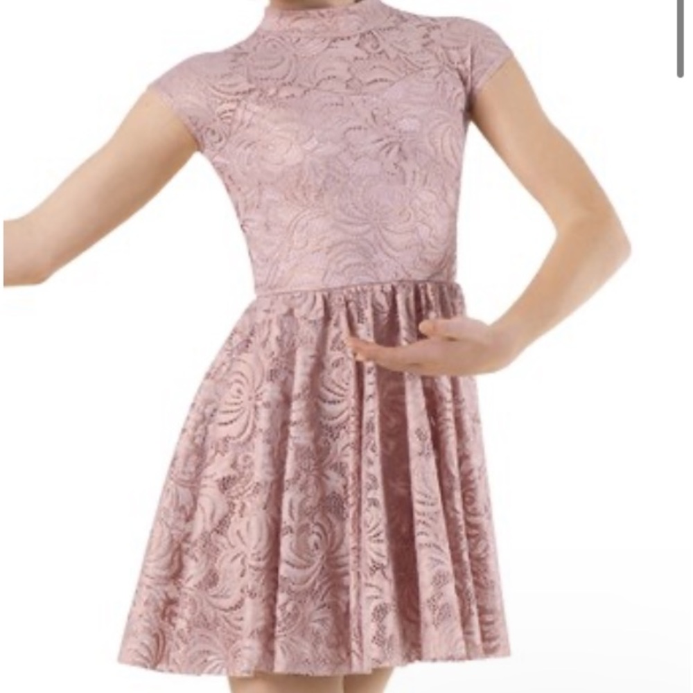 Weissman’s Light Pink/Cream Dance Costume